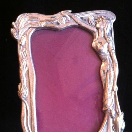 Art Nouveau Lady Photograph Frame