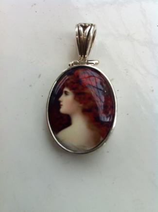 Solid Silver & Filigree After Asti Pendant 