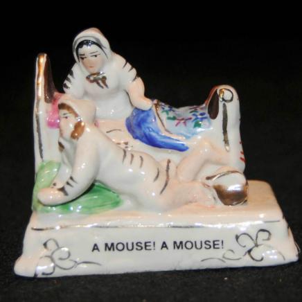 Victorian China Fairing 'A Mouse! A Mouse! 
