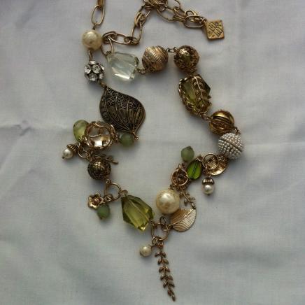 Vintage Long Bead Necklace 