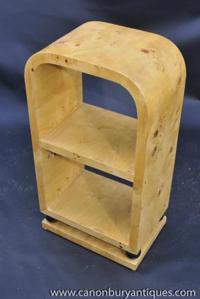 Art Deco Bookcase Shelf Unit Side Table 1920s Furniture 