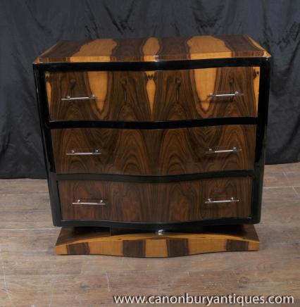 Art Deco Chest Drawers 1920s Bedroom Furniture