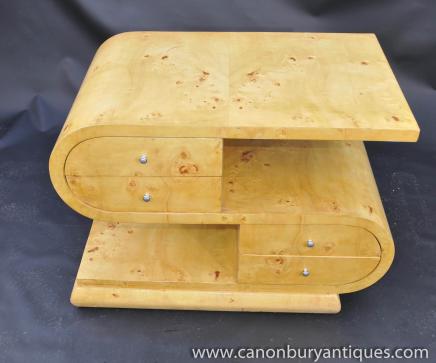 Art Deco S Shape Coffee Table Cocktail Tables 1920s Furniture 