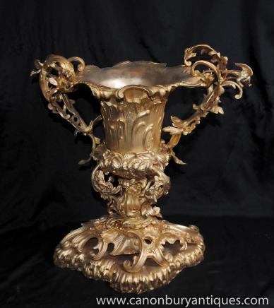 French Louis XV Rococo Ormolu Tureen Dish Bowl