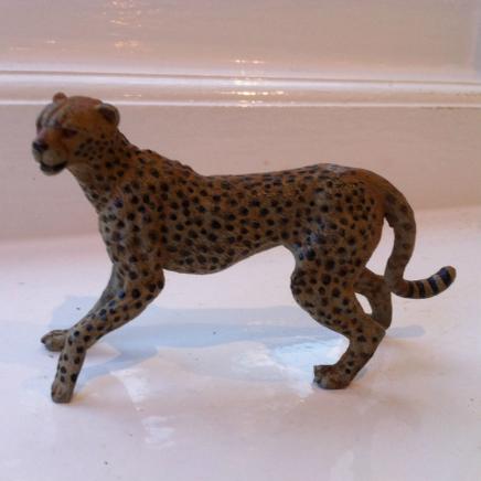 Austrian Cold Painted Wild Cheetah Bronze 