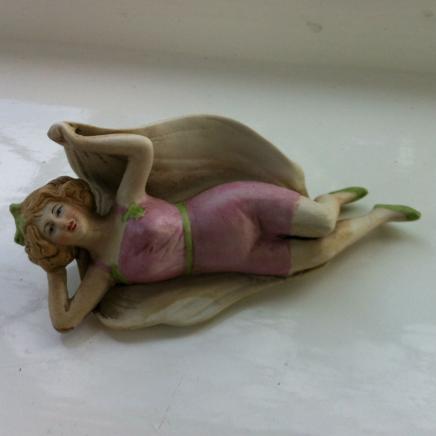 Art Deco Bisque Porcelain Lady