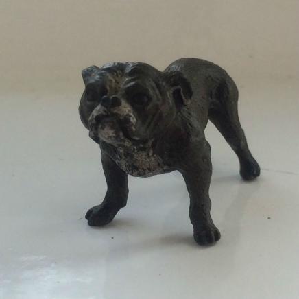 Austrian Cold Painted Bronze Bull Dog