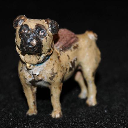 Cold Painted Pug Dog Pin Cushion