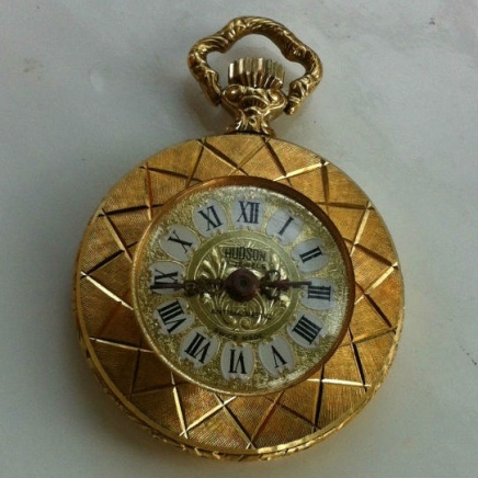Vintage Swiss Made 'Hudson' Pendant Watch