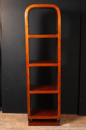 Art Deco Bookcase Shelf Unit Rosewood