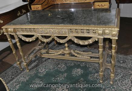Louis XV Gilt Console Table Rococo Tables Interiors 