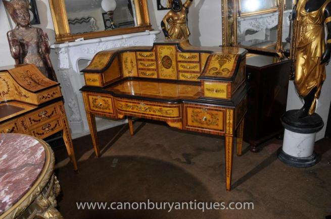 Regency Carlton House Desk Writing Table Burea Plat