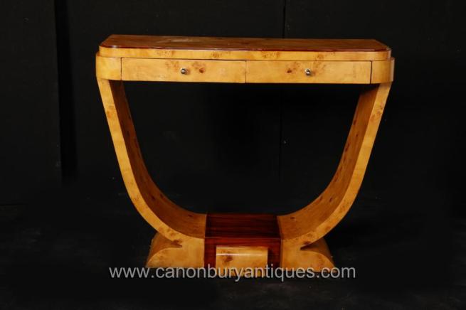 Art Deco Console Table Oggee Shape 1920s Interiors