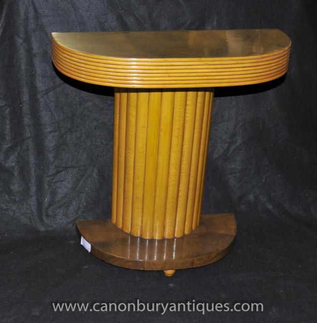 Classic Art Deco Console Table 1920s Hall Tables
