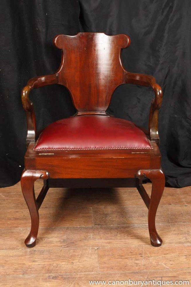 Arts and Craft Mahogany Metamorphic Chair Library Steps