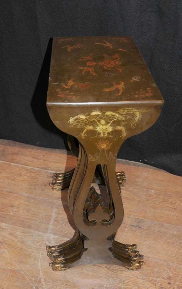 Chinese Lacquer Nest Tables French Chinoiserie Table