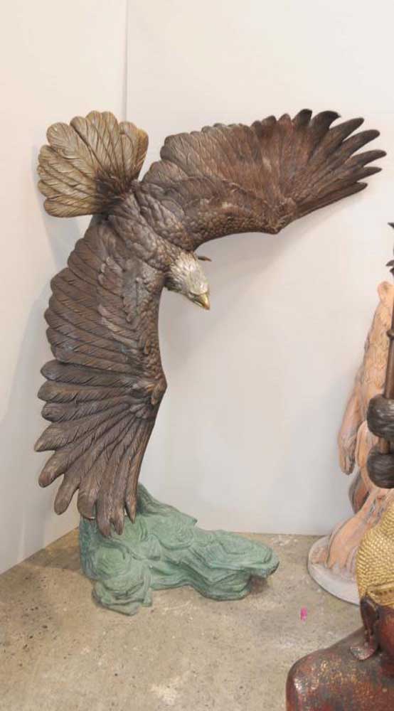 XL Bronze Golden Eagle American Bird Eagles