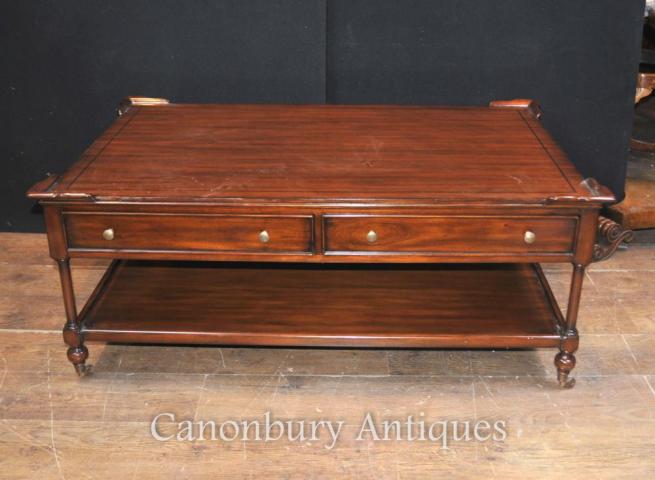 Regency Coffeee Table in Mahogany English Furniture Tables