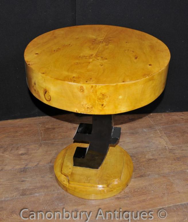 Single Art Deco Euro Side Table Furniture