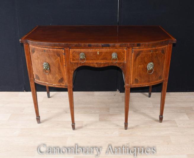 Georgian Mahogany Sideboard Buffet Server 1790