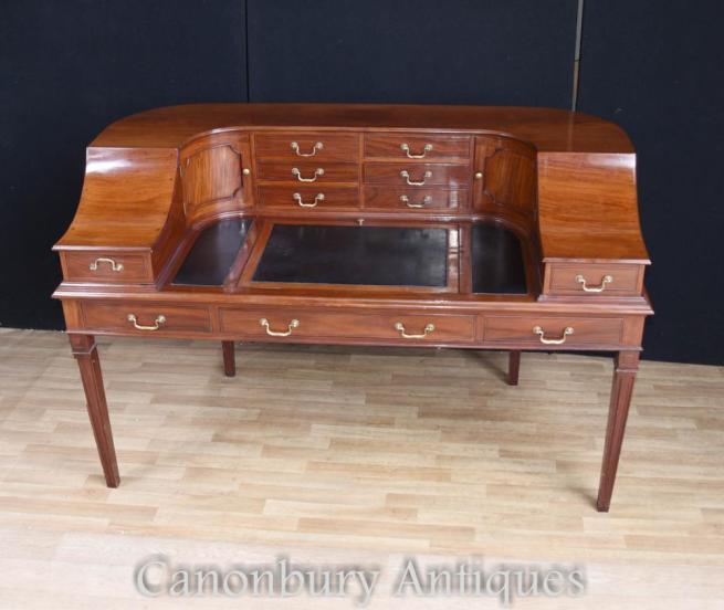 Regency Carlton House Desk Mahogany Writing Table
