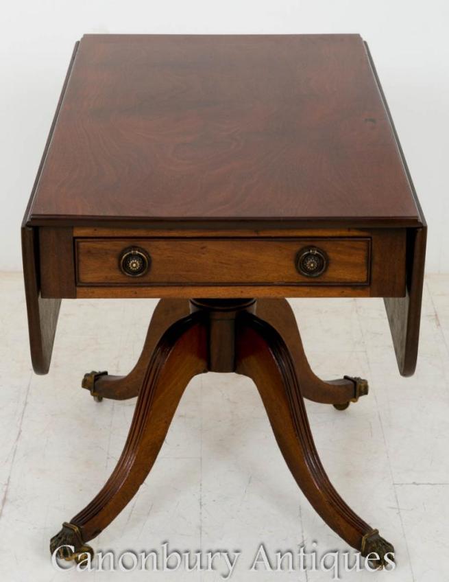 Regency Pembroke Side Table Mahogany 1800