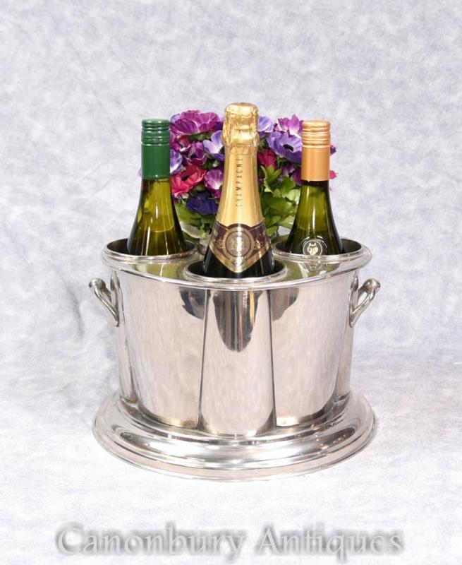 Sheffield Silver Plate Wine Champagne Cooler