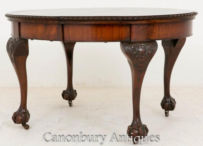 Victorian Mahogany Extending Dining Table 1900