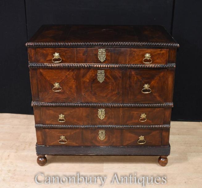 Antique Portugese Coromandel Chest of Drawers Circa 1690