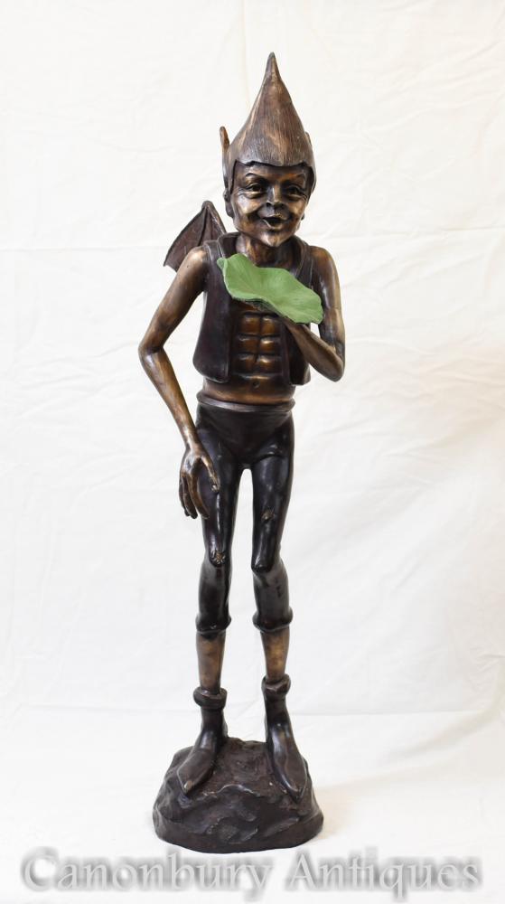 Bronze Celtic Pixie Statue Fairey Casting