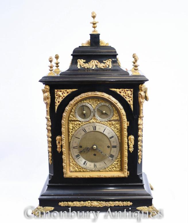 Victorian Mantle Clock Westminster Chimes Carriage Time