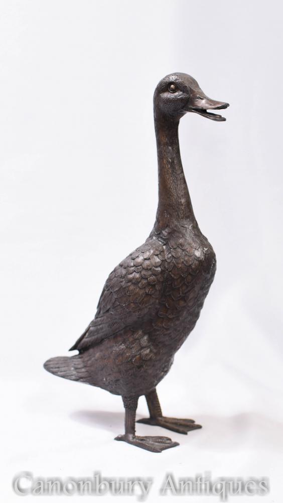 Bronze Duck Statue English Birds Casting
