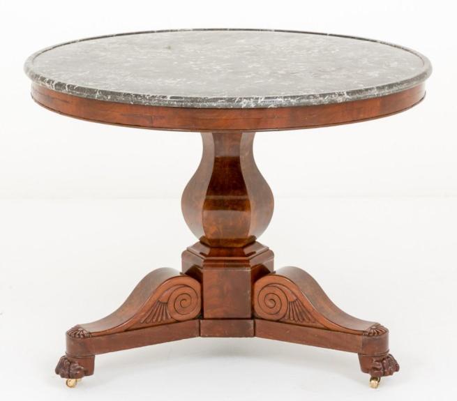 French Centre Table Gueridon Top Louis Phillippe
