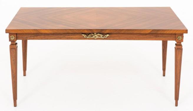 French Empire Coffee Table in Walnut