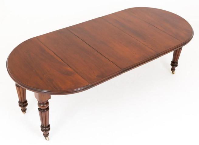 William IV Extending Dining Table in Mahogany