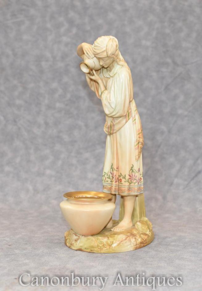 Antique Royal Worcester Porcelain Figurine Circa 1920