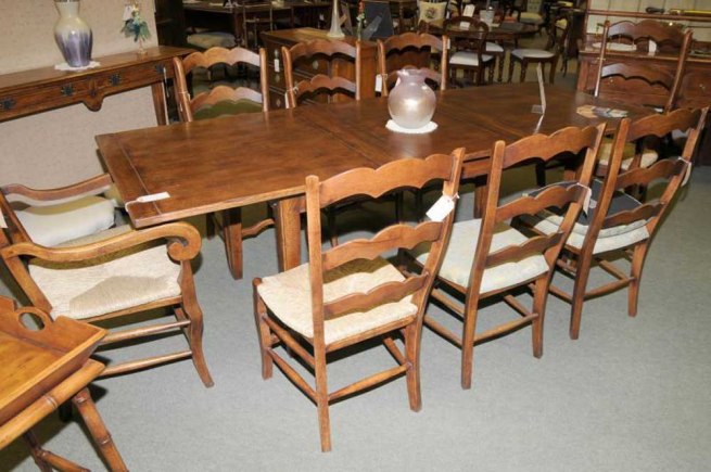 Extending Oak Farmhouse Refectory Kitchen Table