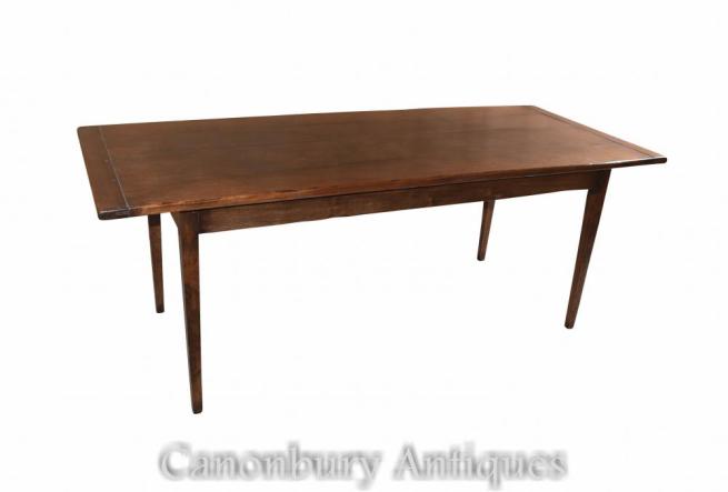 Farmhouse Refectory Table Oak Kitchen Diner