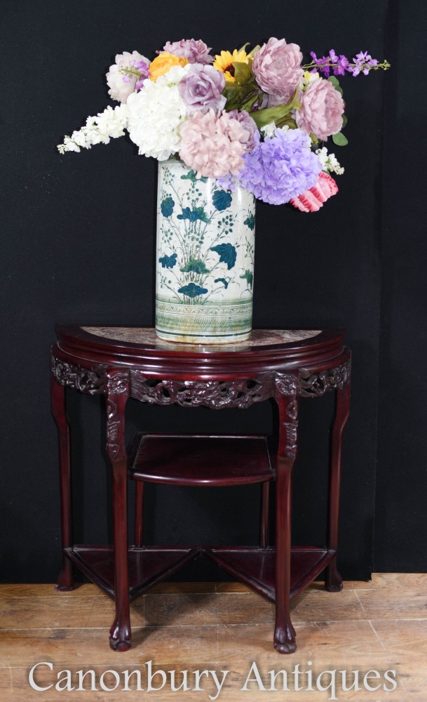 Antique Chinese Console Table - Hardwood Hall Tables