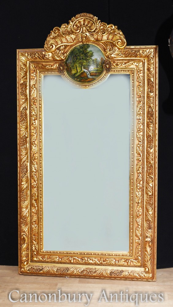 George II Gilt Pier Mirror 7 Foot Tall