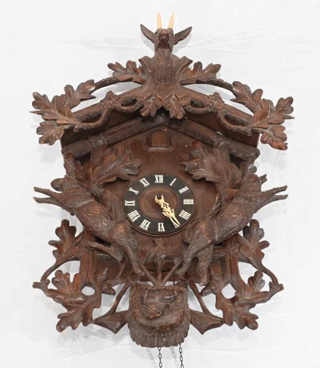 Antique Black Forest Cuckoo Clock German Wall Clocks