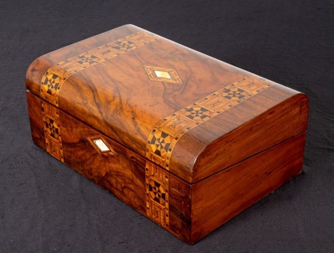 Victorian Writing Slope Desk Accessory 1860