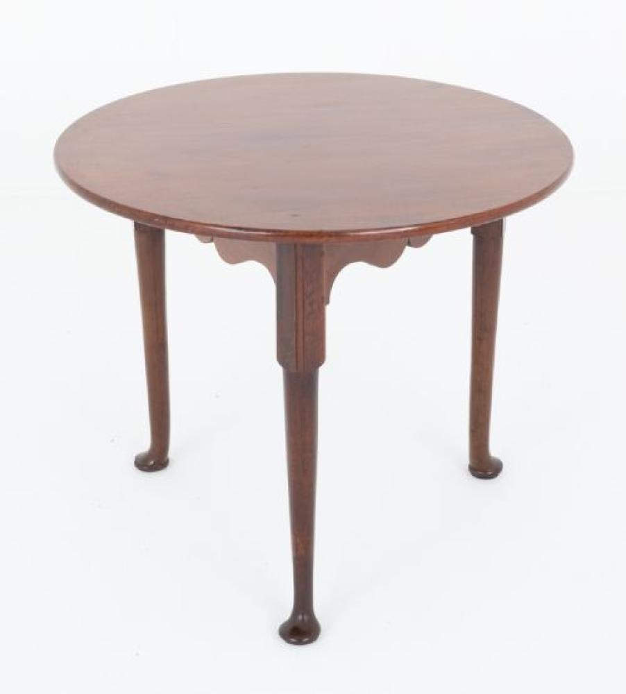 Georgian Cricket Table Mahogany Side
