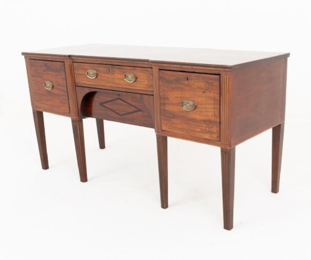 Regency Sideboard Mahogany Antique Server Buffet
