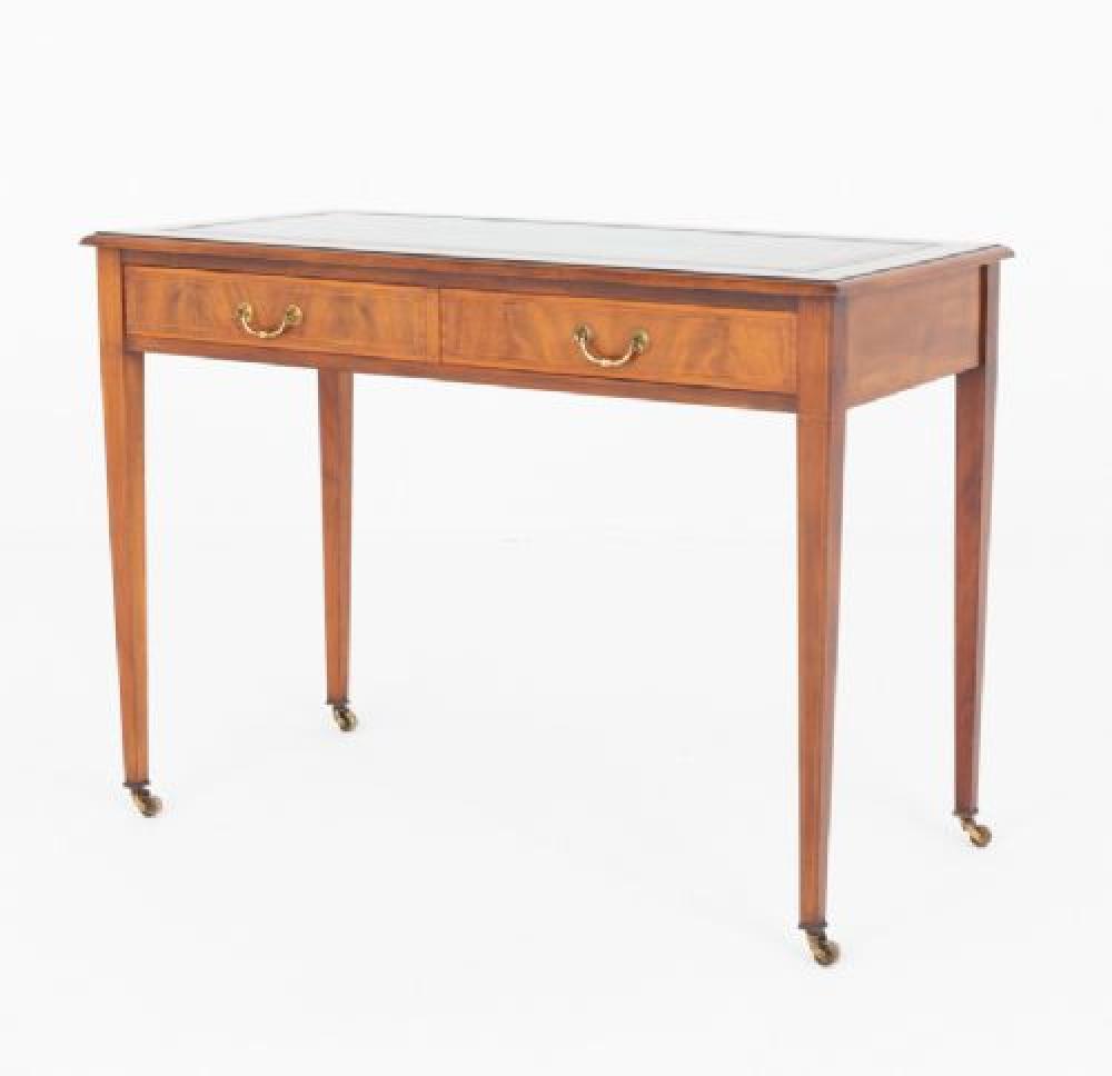 Sheraton Writing Table Desk Mahogany 1880
